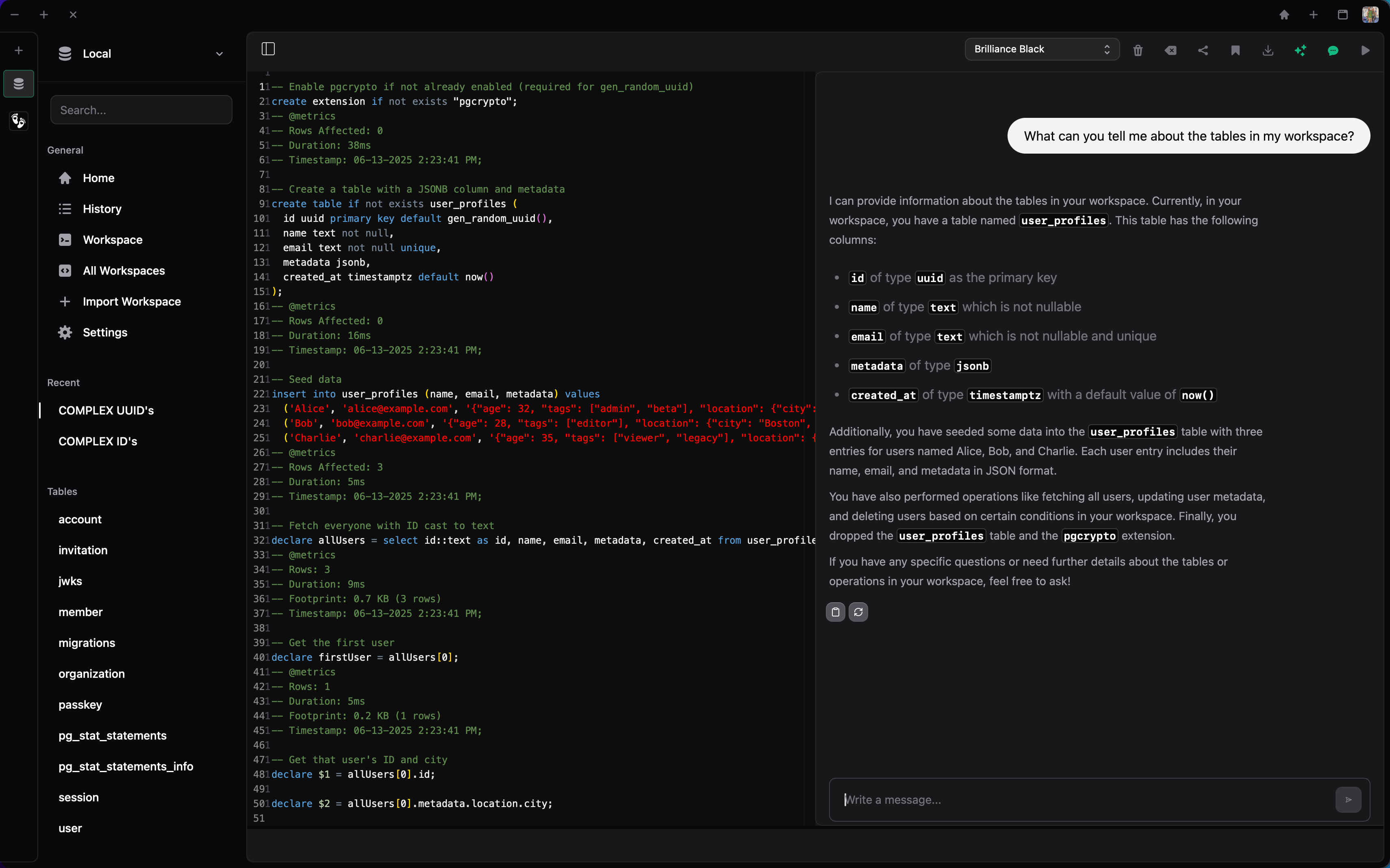 Share Workspace